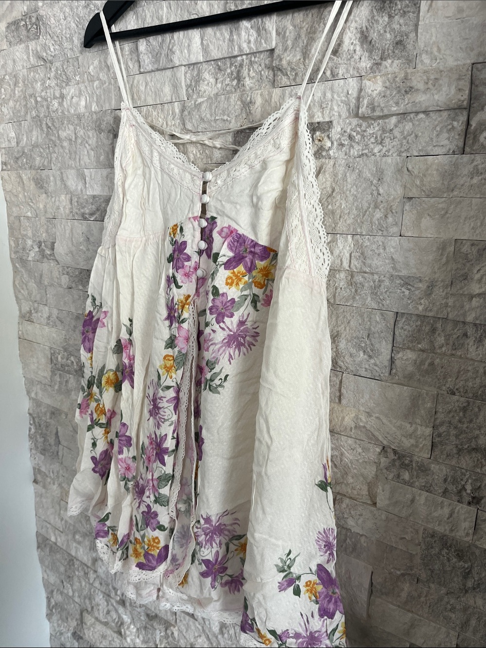 Free people intimately Summer Spritz Romper Sz-M - Picture 6 of 11
